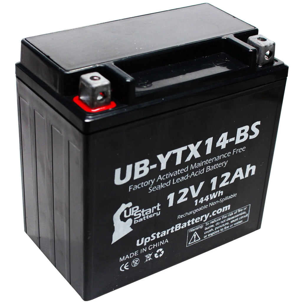 Replacement Motorcycle Battery 12V 12AH K249926