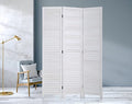 47.7'' Wide 67'' Tall 3 Panel Wooden Folding Room Divider Z924425