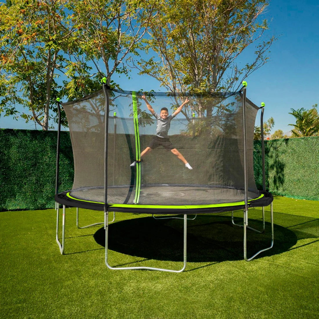 14ft Trampoline with Enclosure H66907