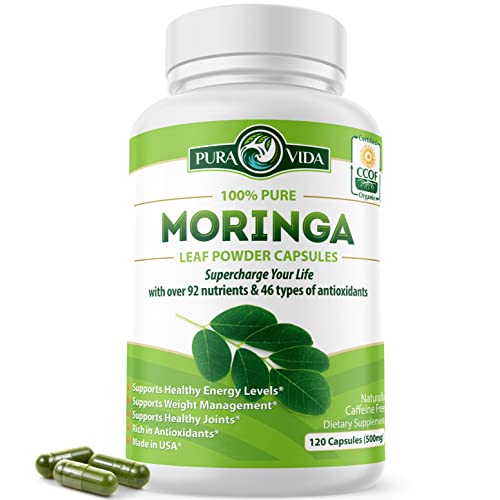 Moringa Capsules 120ct 500mg A998