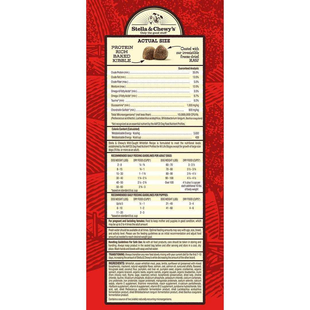 Raw Coated Whitefish Dog Kibble E687