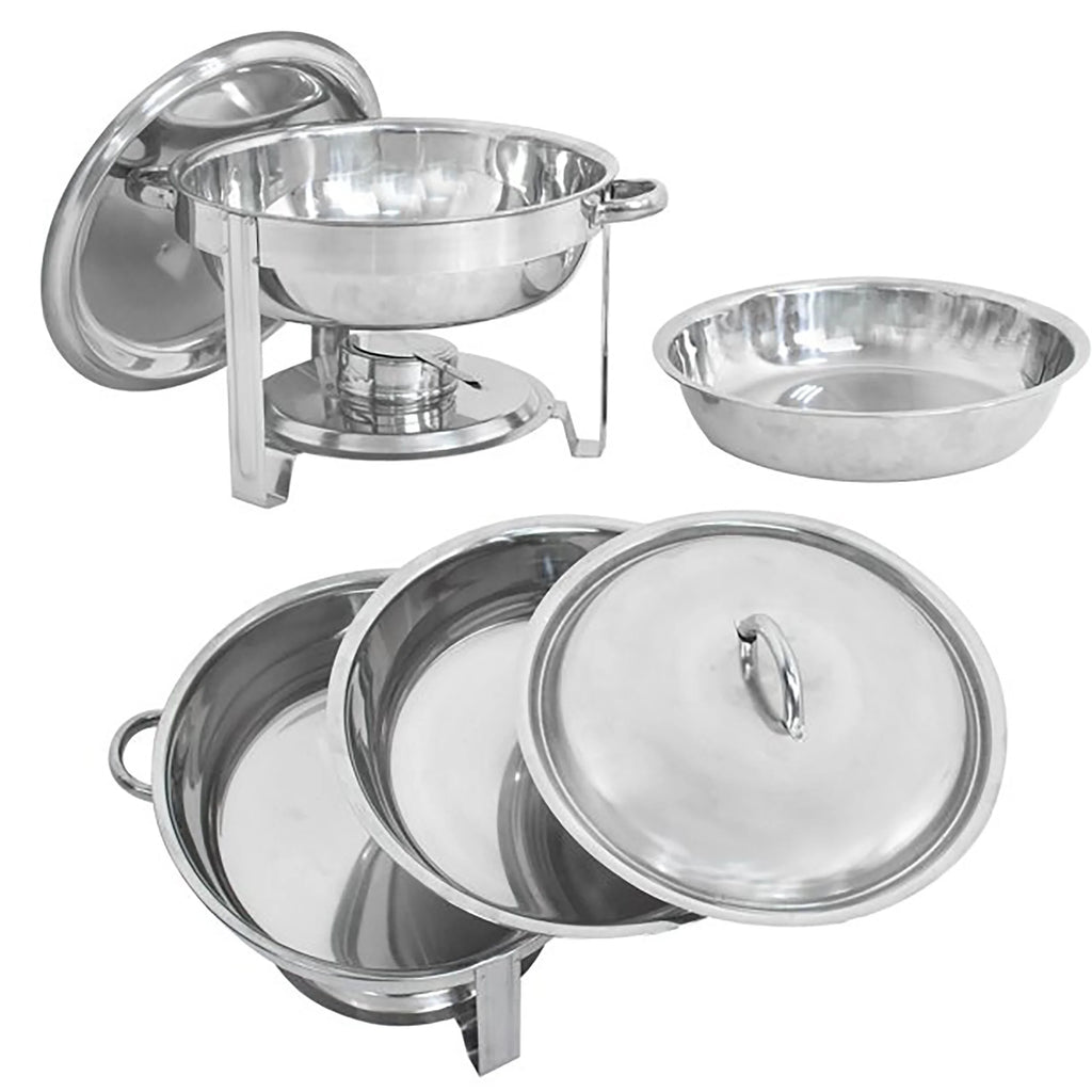 2 Pack Stainless Steel Chafing Dish Set G325767
