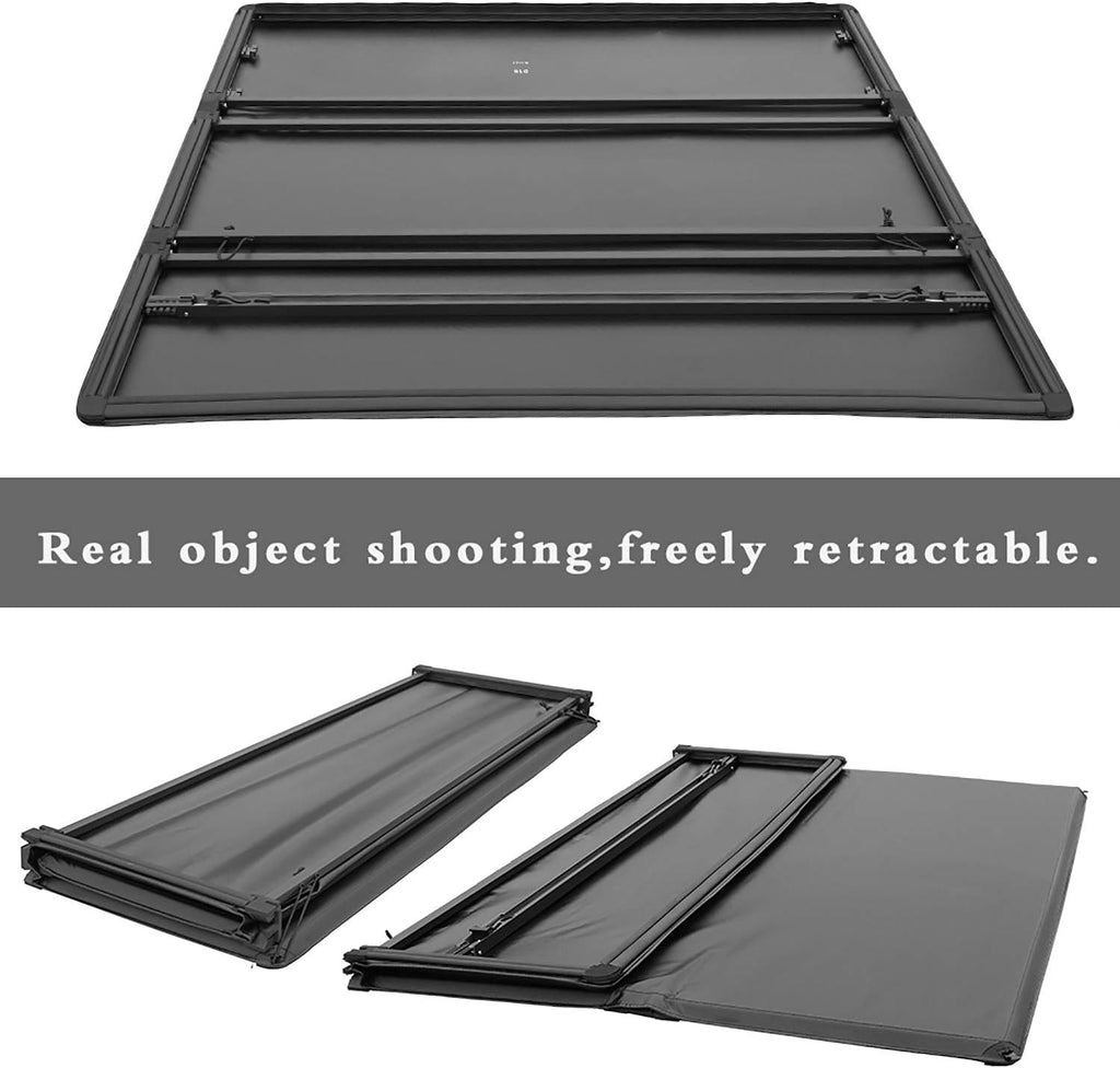 Soft Tri Fold Truck Bed Tonneau Cover for Jeep Gladiator JT Pickup L80421