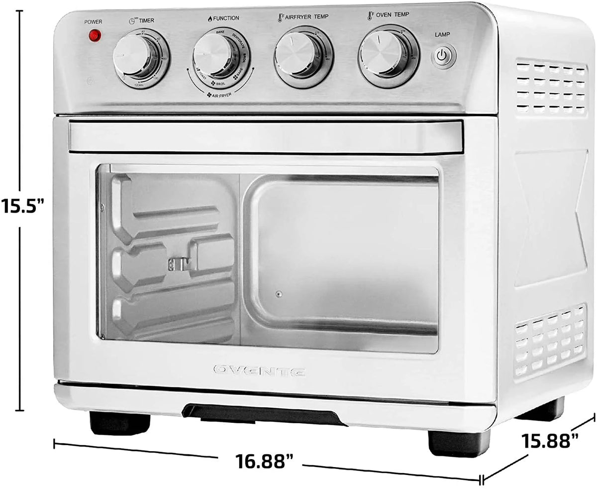 Silver Air Fryer Toaster Oven Combo V795
