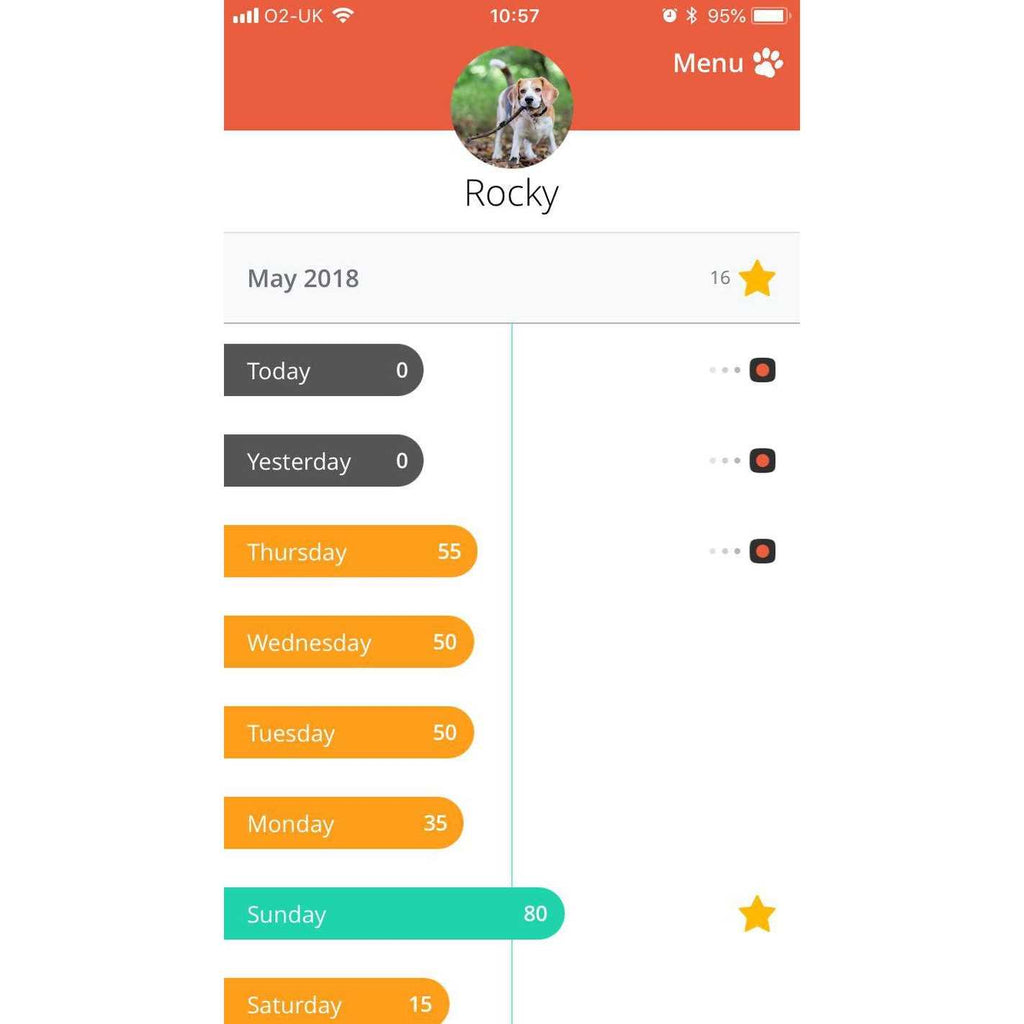 Dog Activity and Fitness Monitor C2445