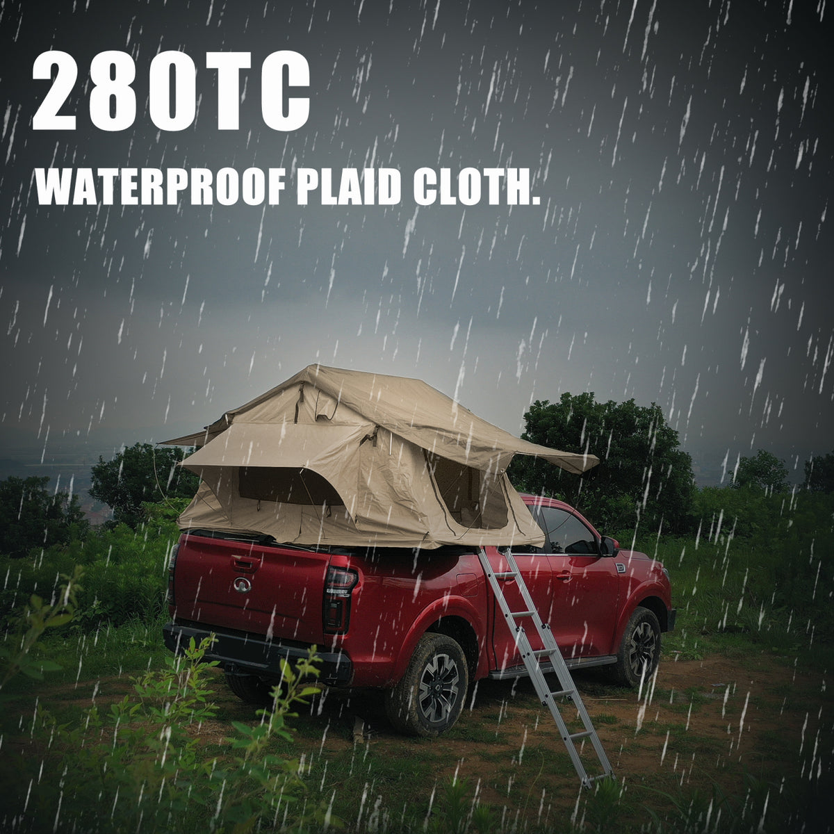 3 Person Roof Top Tent with Waterproof Lattice O9520