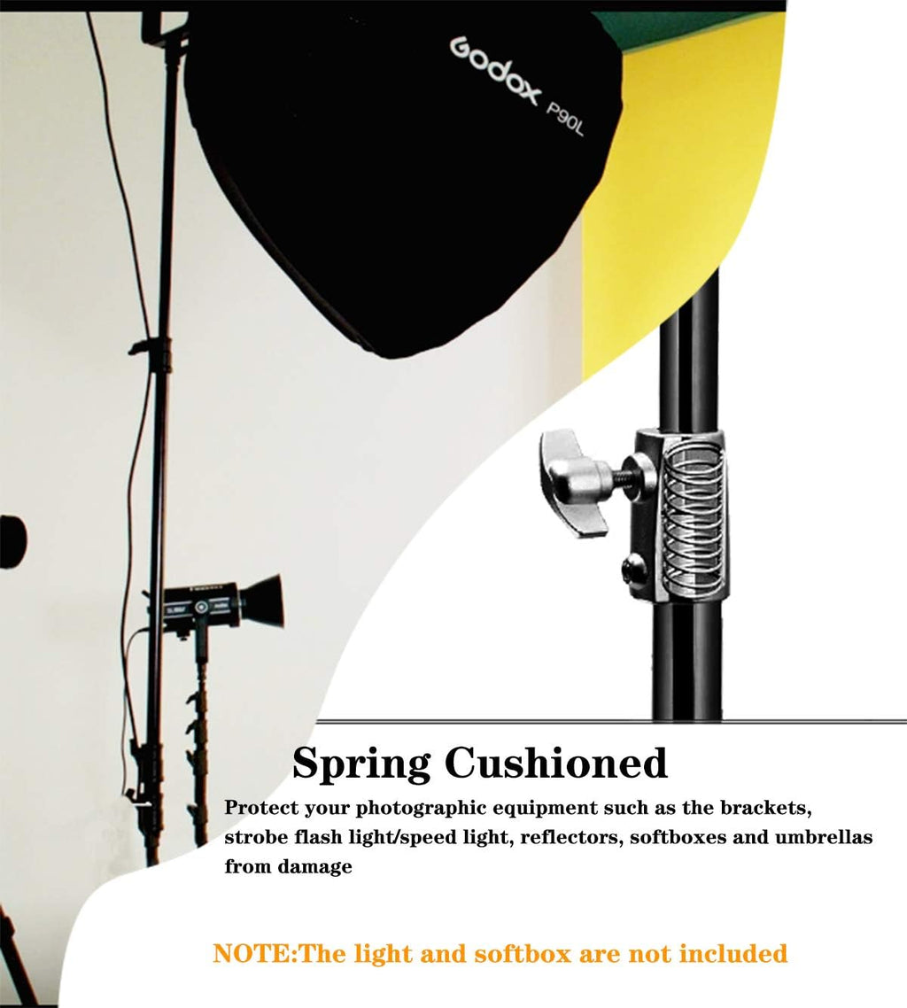 Heavy Duty Aluminum Light Tripod Stand, 112 Inches Pack of 2 S28524