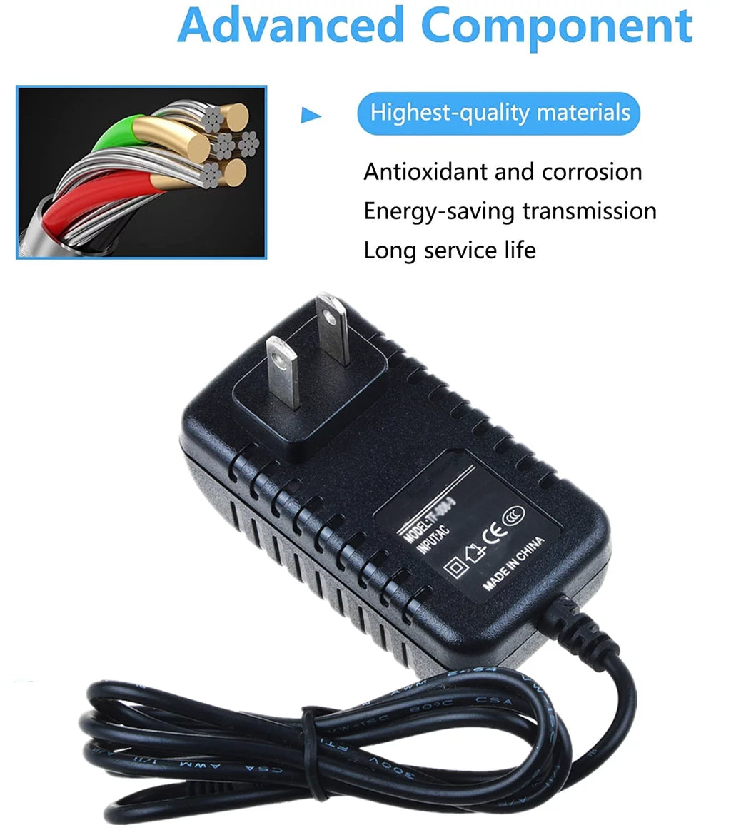 AC/DC Adapter Power Supply Cord Cable Wall Charger J74895