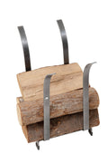 Hammered-Steel Log Rack C683976
