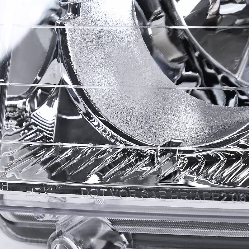 Chrome Crystal Headlights C8479