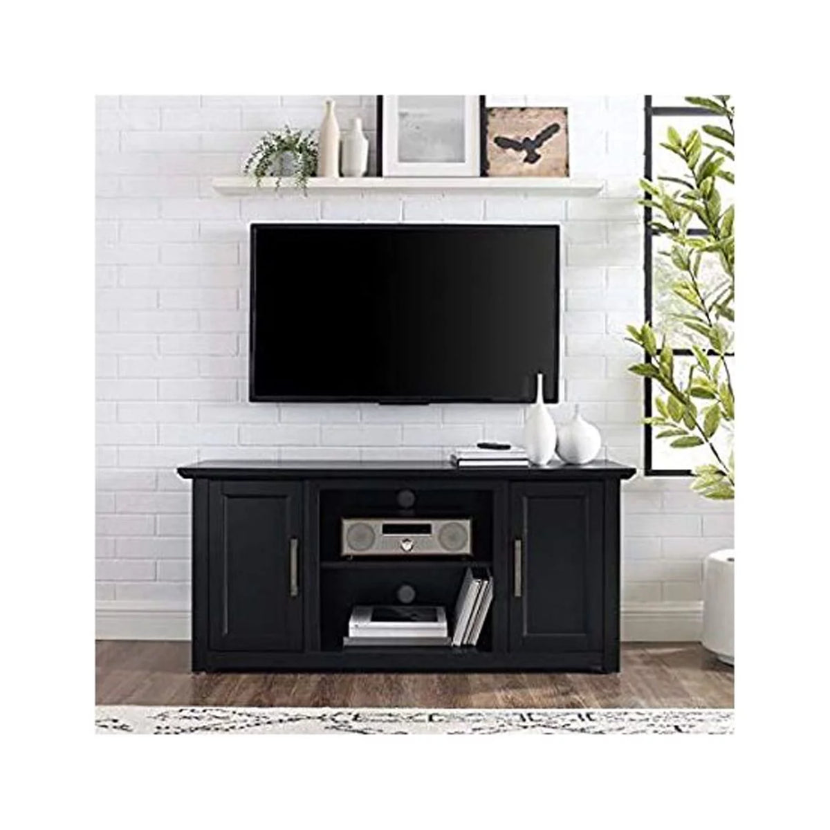 48 Rustic Low Profile TV Stand S260
