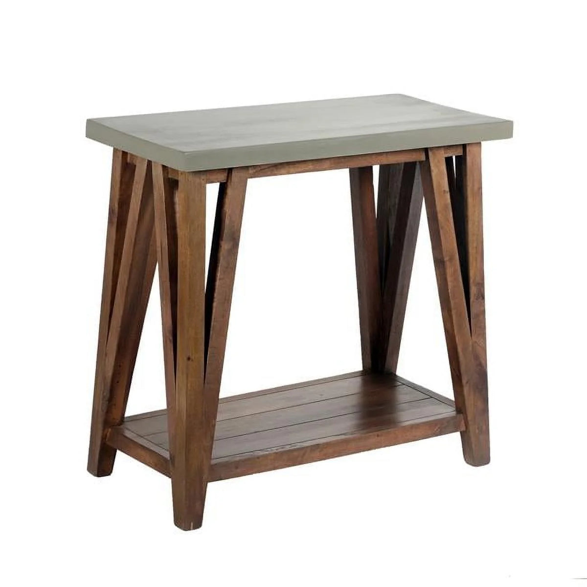 30 in. Wood Console & Media Table F303875