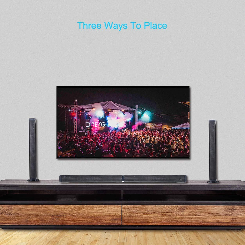 39-Inch Wired & Wireless Bluetooth 5.0 Stereo Soundbar N6051