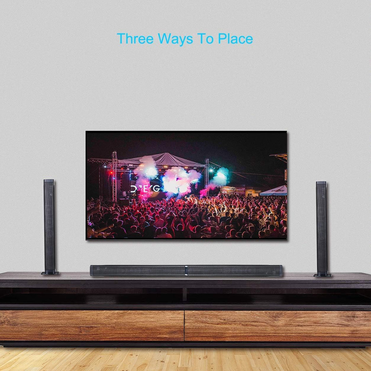 39-Inch Wired & Wireless Bluetooth 5.0 Stereo Soundbar N6051