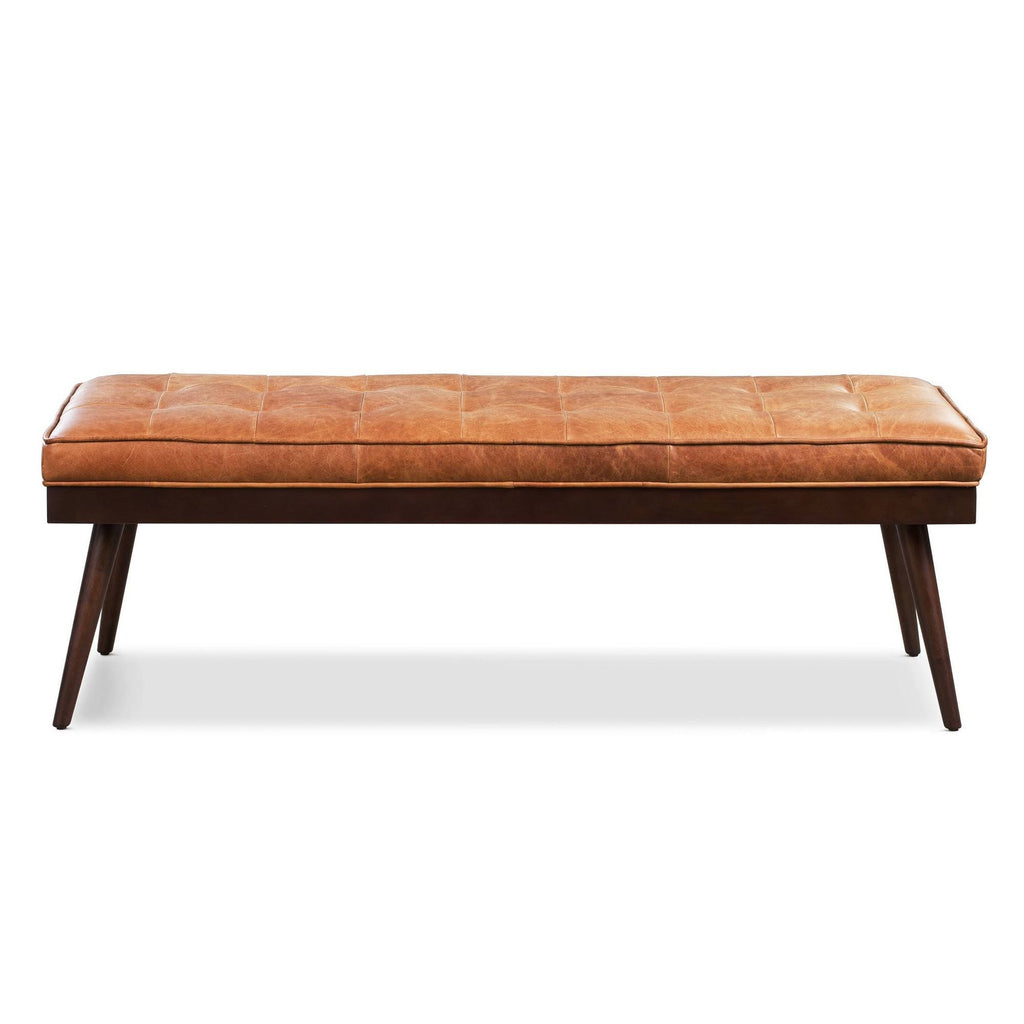 Leather Bench R1357