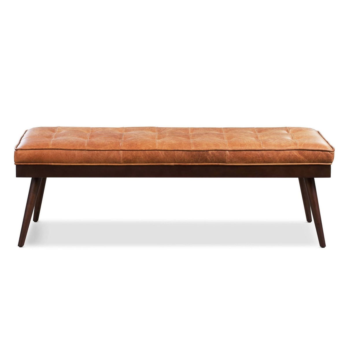 Leather Bench R1357