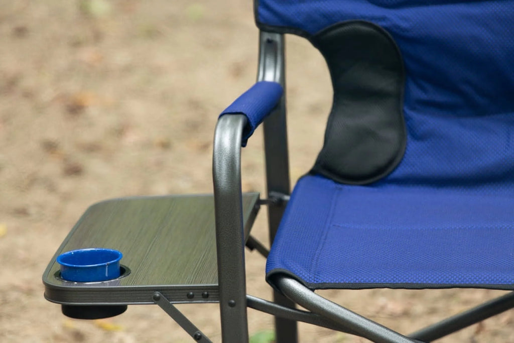 Camping Director Chair XXL Blue M17615