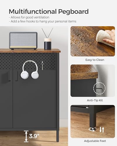 Metal Storage Cabinet with 2 Doors A484