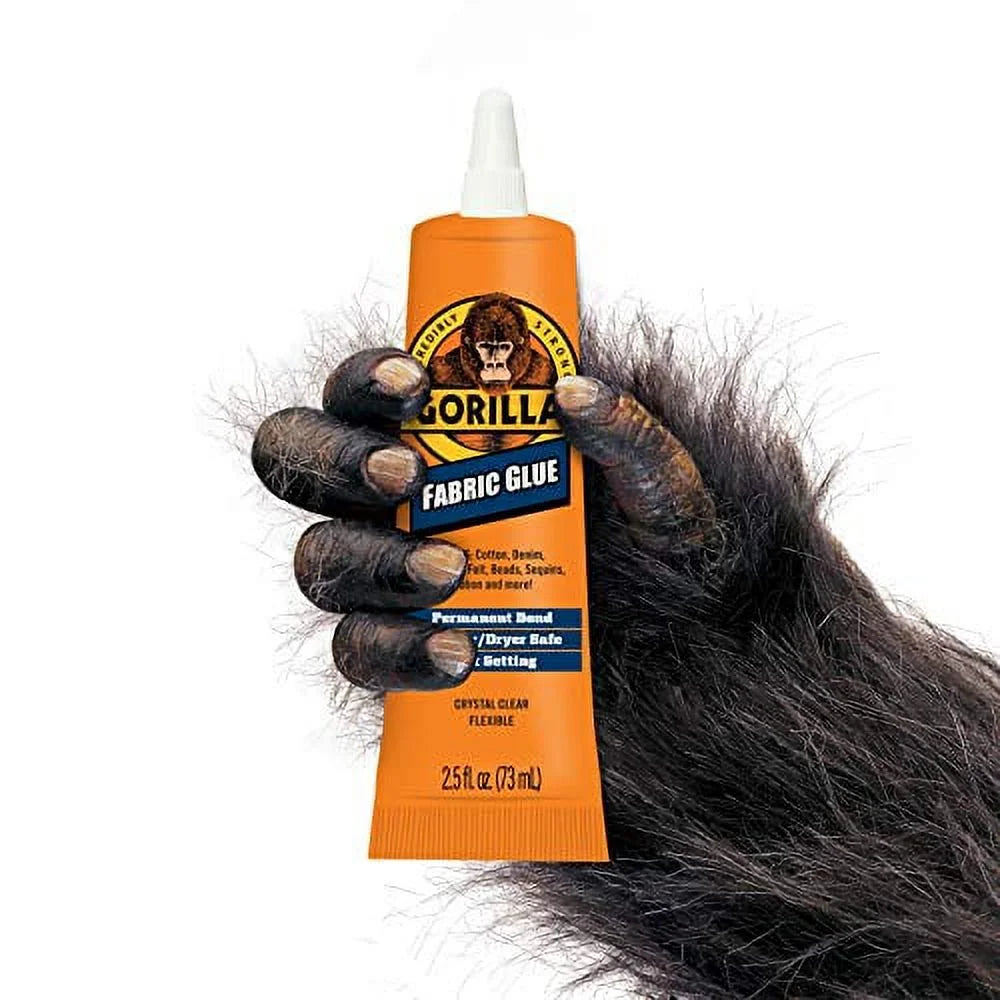 Fabric Glue, 2.5fl oz, Clear, Pack of 3 J651770