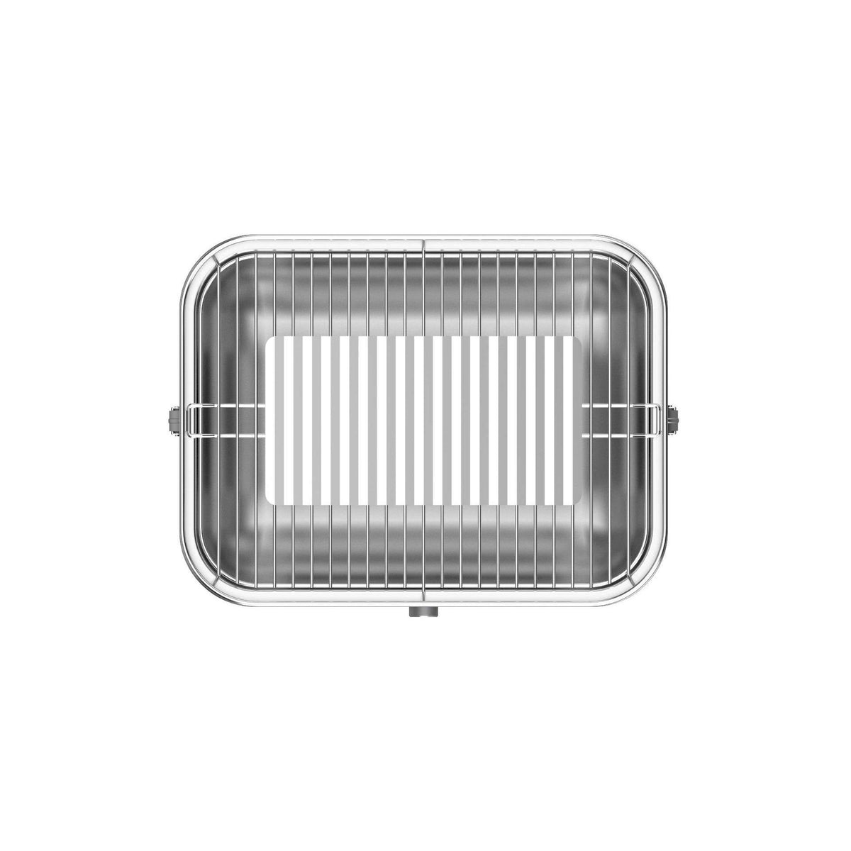 Silver Portable Charcoal Grill M8685