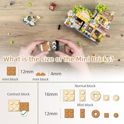 860 PCS Mini Building Blocks Architecture Construction Toy T307
