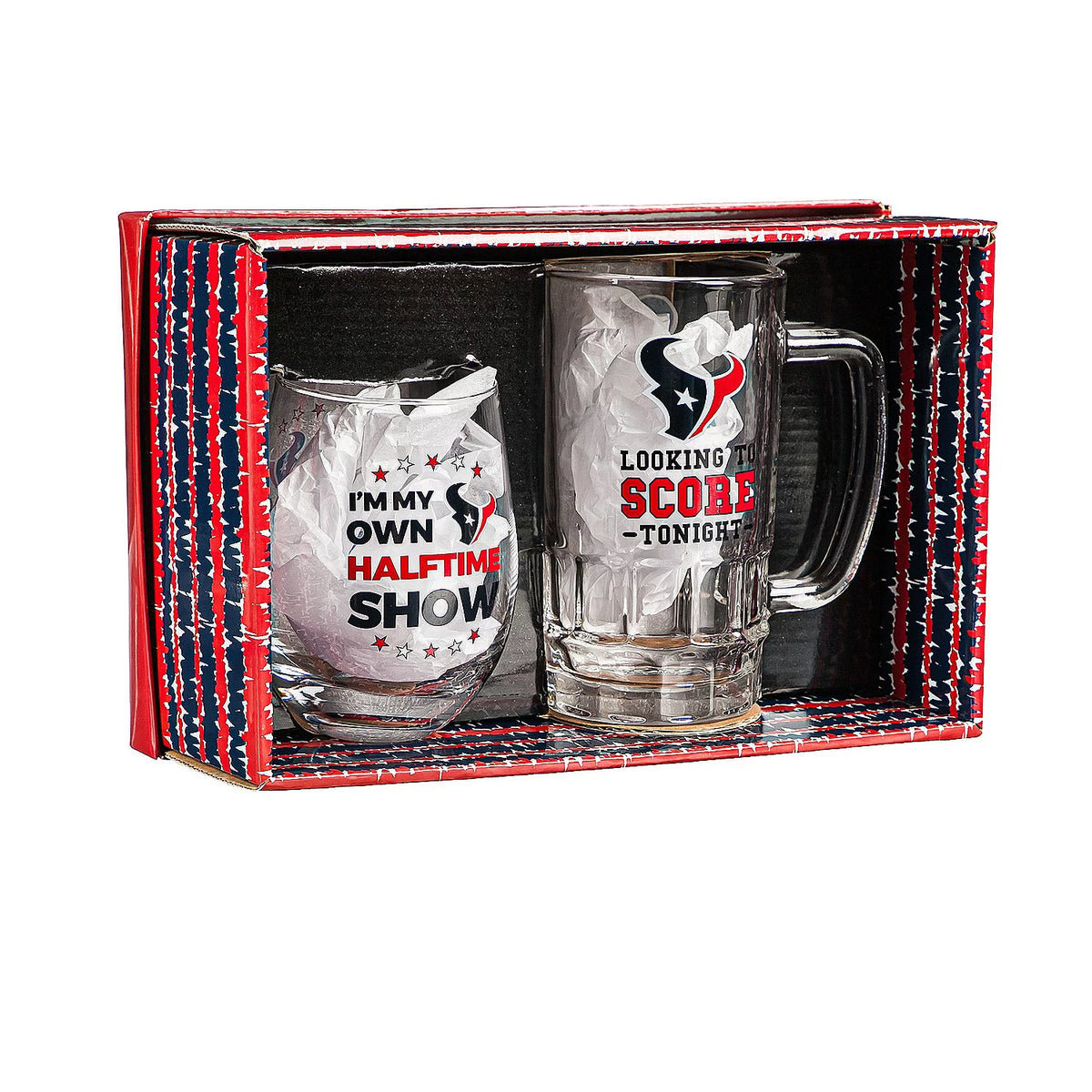 Stemless Wine & Beer Gift Set D865916