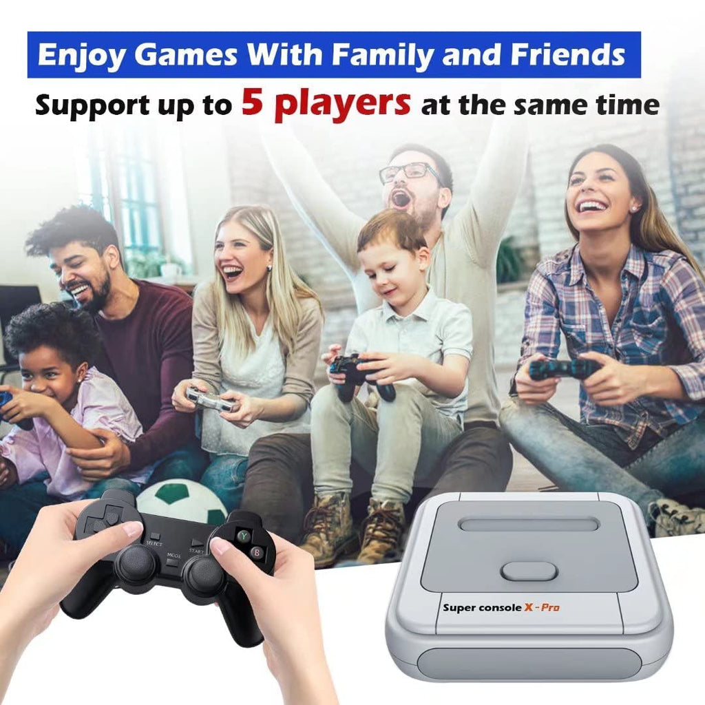 Retro Game Console with 2 Controllers B506457