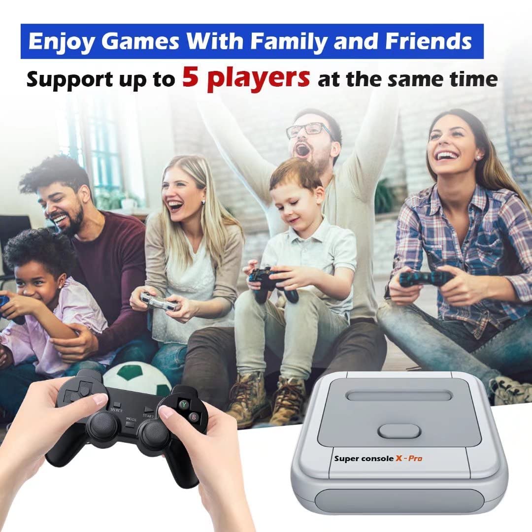 Retro Game Console with 2 Controllers B506457