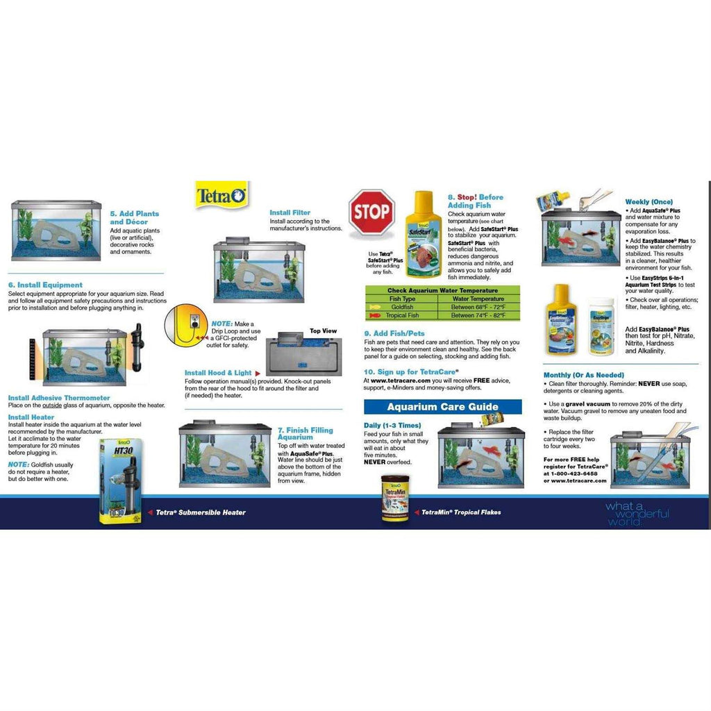 55-Gallon Aquarium with Net V974088