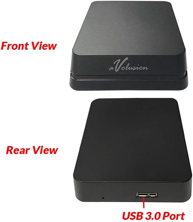 1.5TB USB 3.0 Portable External Hard Drive Pack of 2 V605