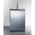 Freestanding Commercial Beer Dispenser, Stainless Steel X628