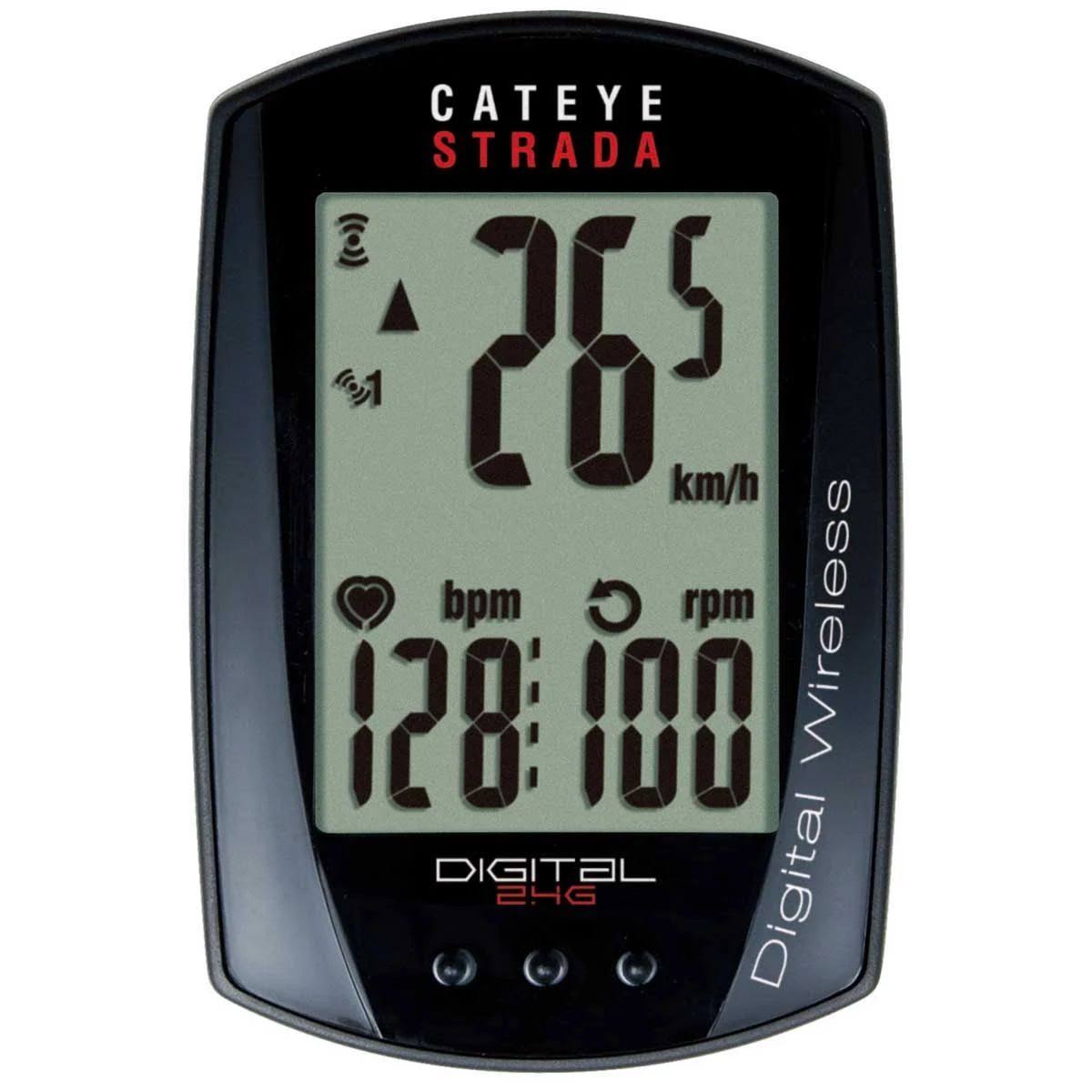 Cateye Strada Digital Wireless Speed Black A194850