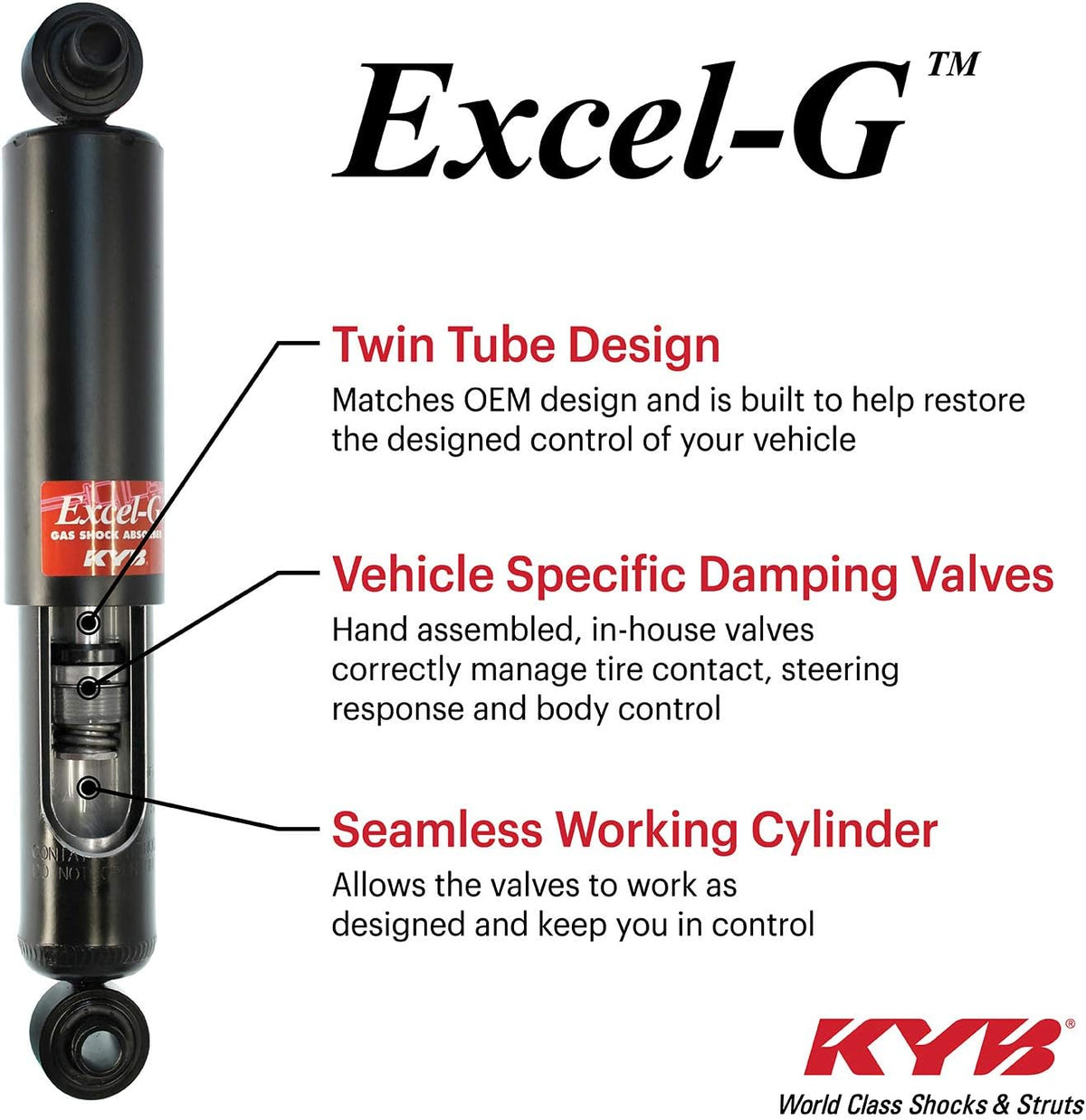 Gas Shock Pack of 2 K503