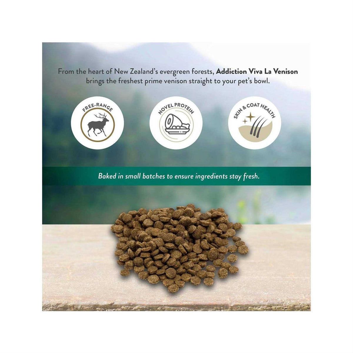 Venison Dry Cat Food K872