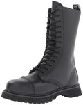 Black Leather Boots A474408