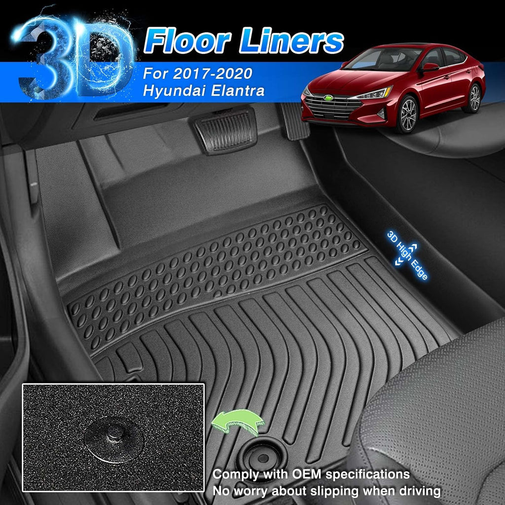 All Weather 2 Row Floor Liners F2819