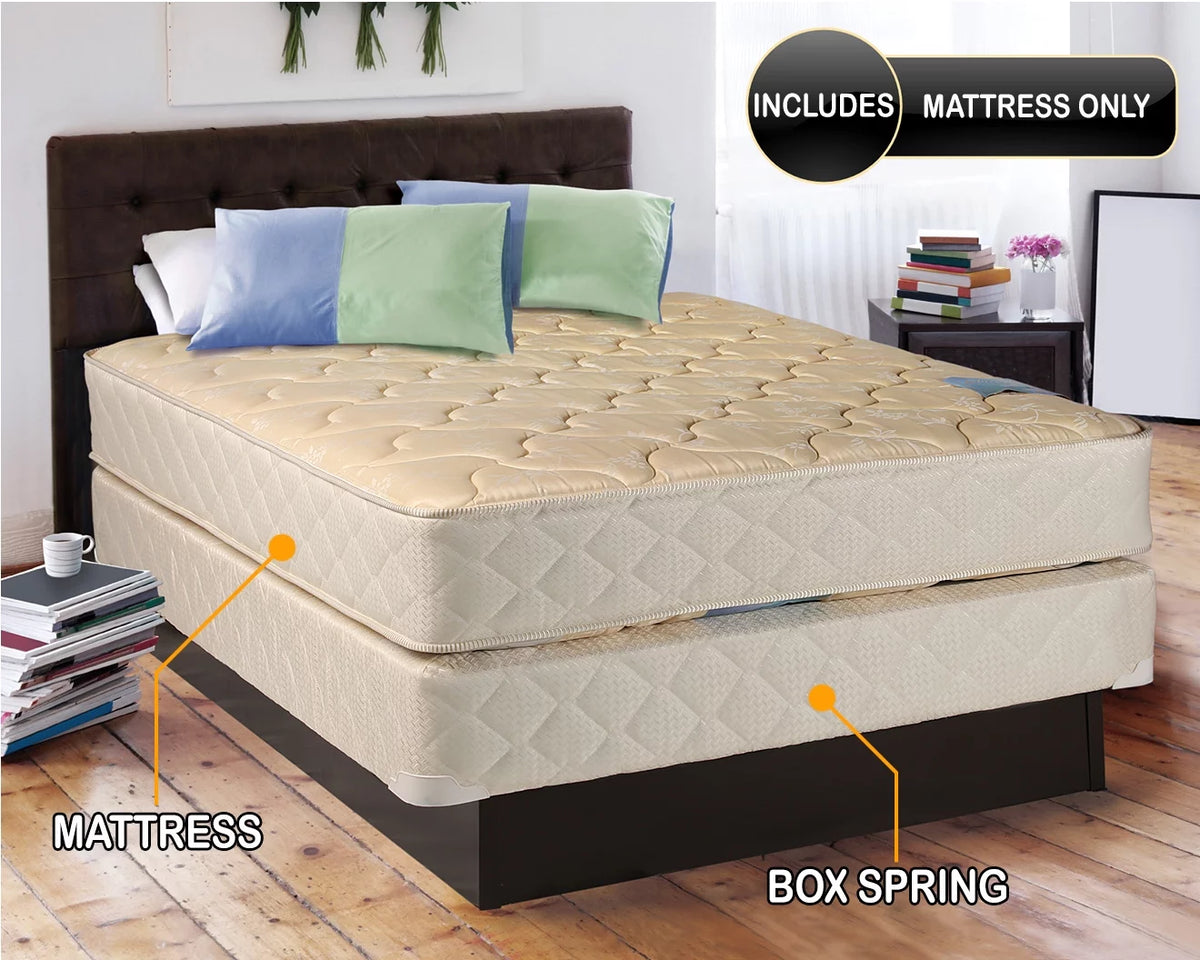 Full XL Beige Orthopedic Mattress A4287