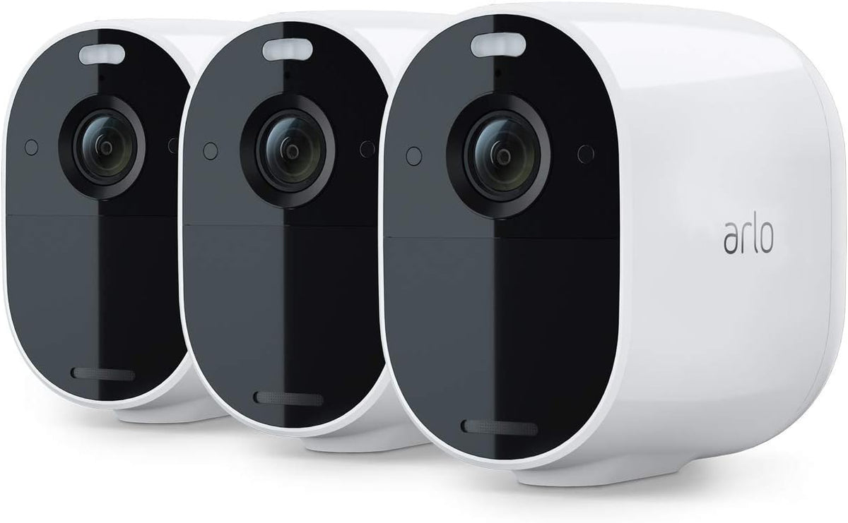 White Wireless 3 Camera Kit Certified Refurbished J1163