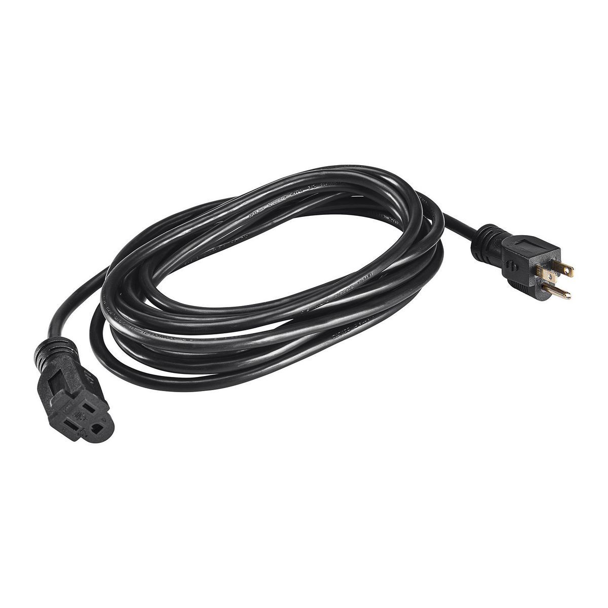 15 ft. 16/3 Gauge Indoor/Outdoor Extension Cord, Black G2249