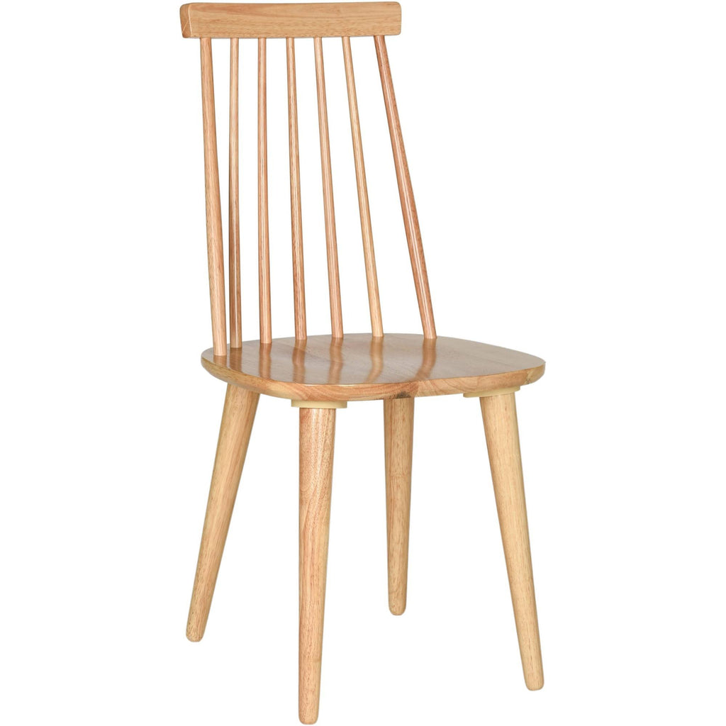 Natural Spindle Side Chair, Set of 2 Y885