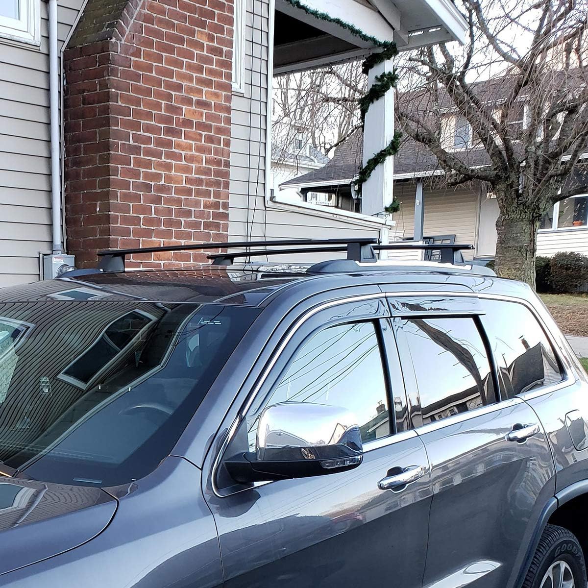 Roof Top Cross Bars Rack Cargo Carrier Pack of 2 Z756826