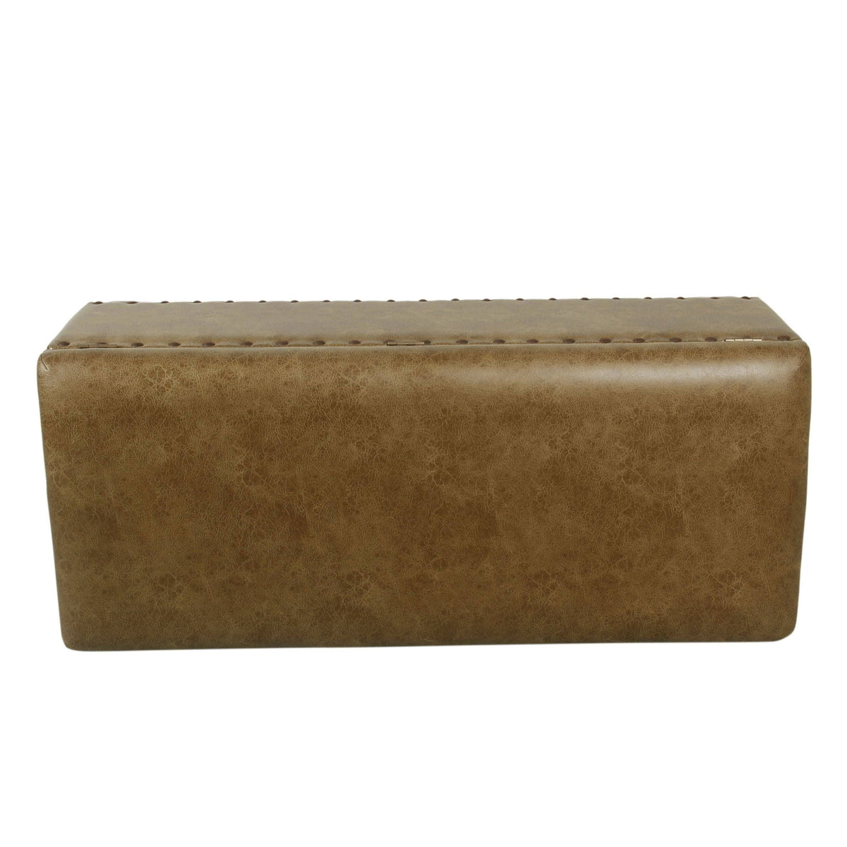 Large Storage Bench with Nailhead Trim A456187