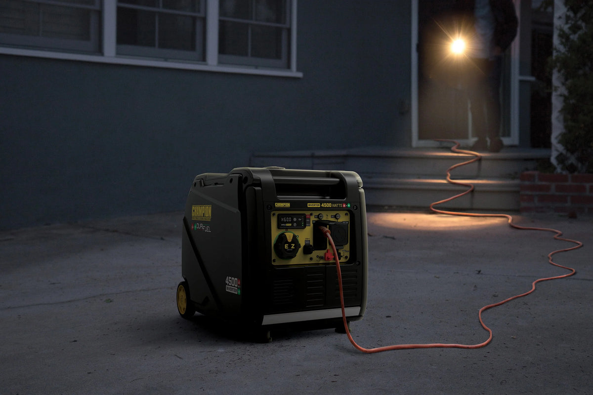 4500-Watt Portable Dual Fuel Inverter Generator F6187