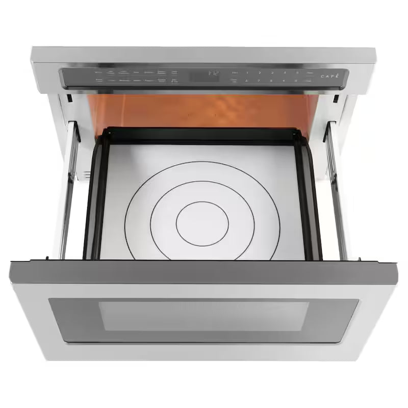 Built-In Microwave Drawer in Stainless Steel with Sensor Cooking W124