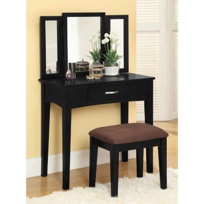 2-Piece Vanity & Stool Set A835