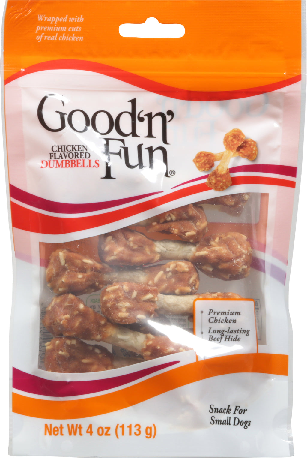Chicken Dumbbells 4 oz J1375