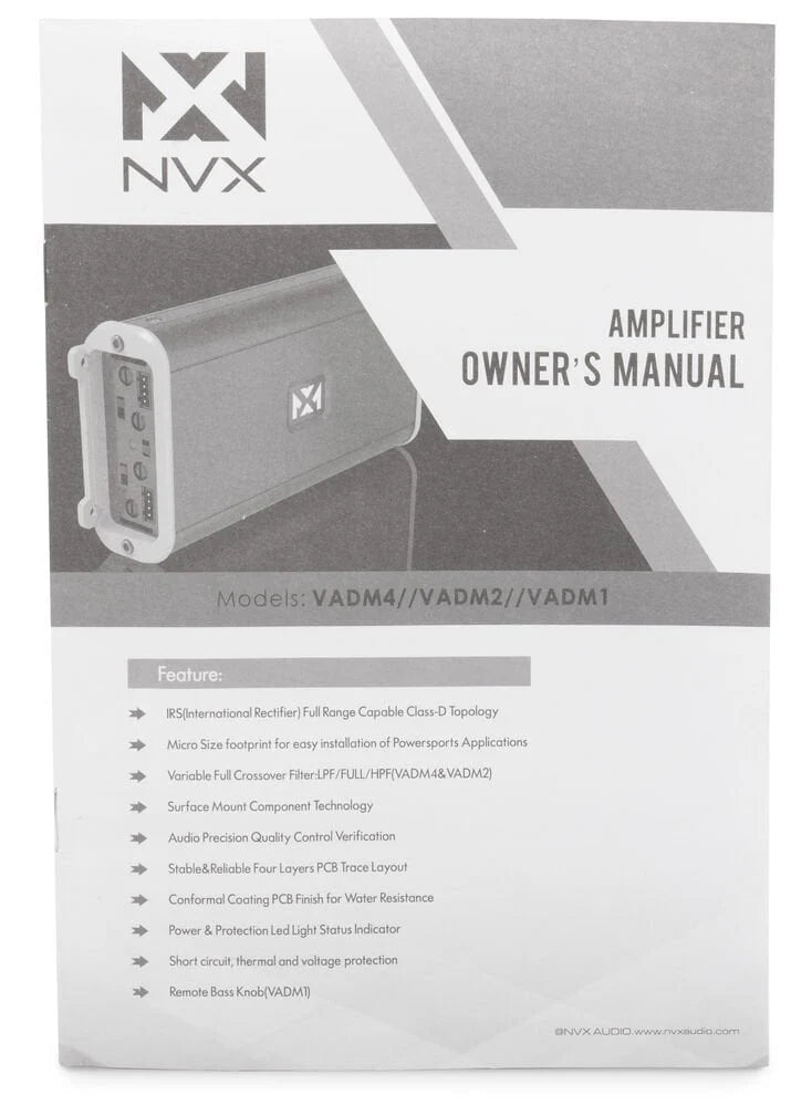 440W RMS Class D 2-Channel Amplifier Q515556
