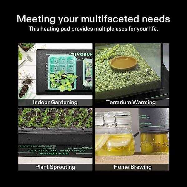Seedling Heat Mat and Digital Thermostat Combo Set P44457
