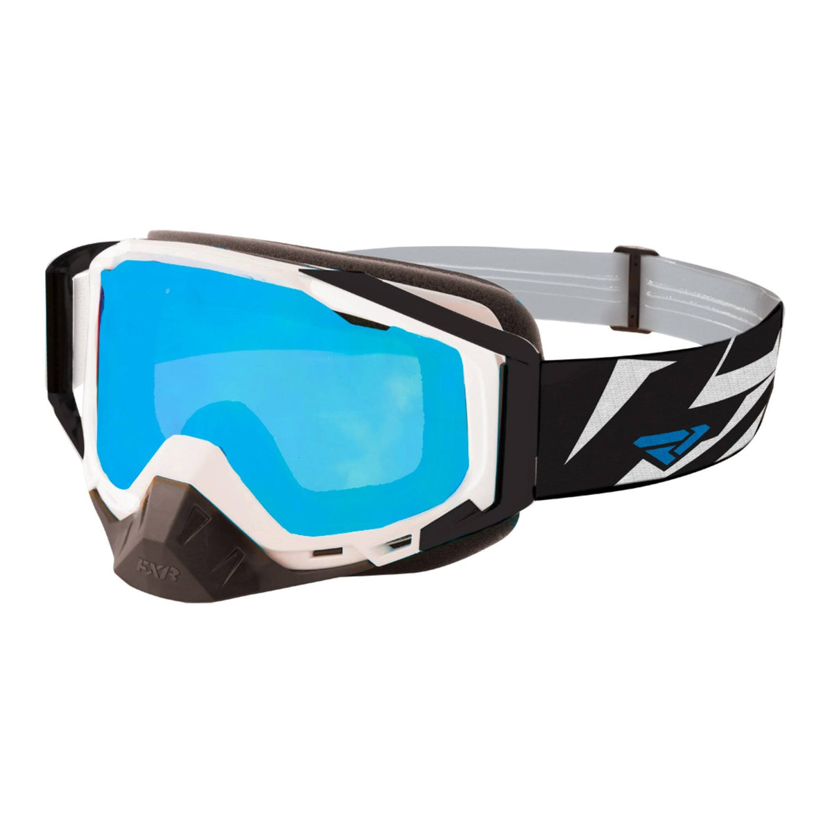 White Black Goggle M9775