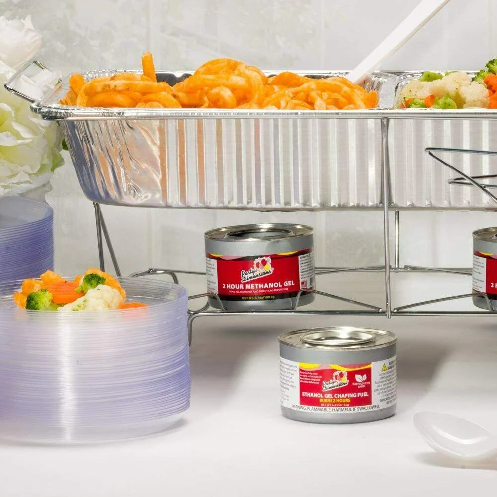 Disposable Aluminum Chafing Dish Buffet Set 24PC H26953